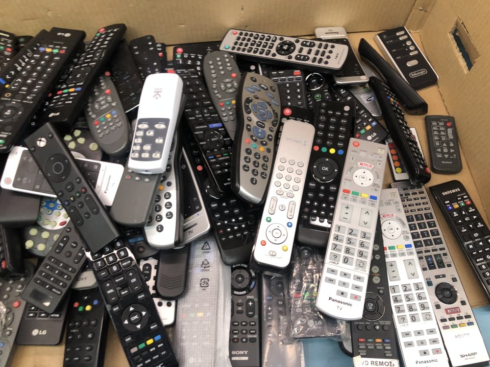 Bulk Untested TV Remote Lot - LG Samsung Sony Panasonic Universal Control