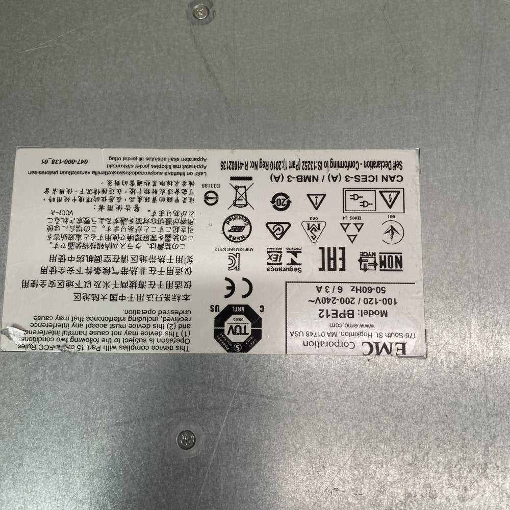 Enterprise SAS Storage Enclosure EMC BPE12 48GB RAM Dual Processor