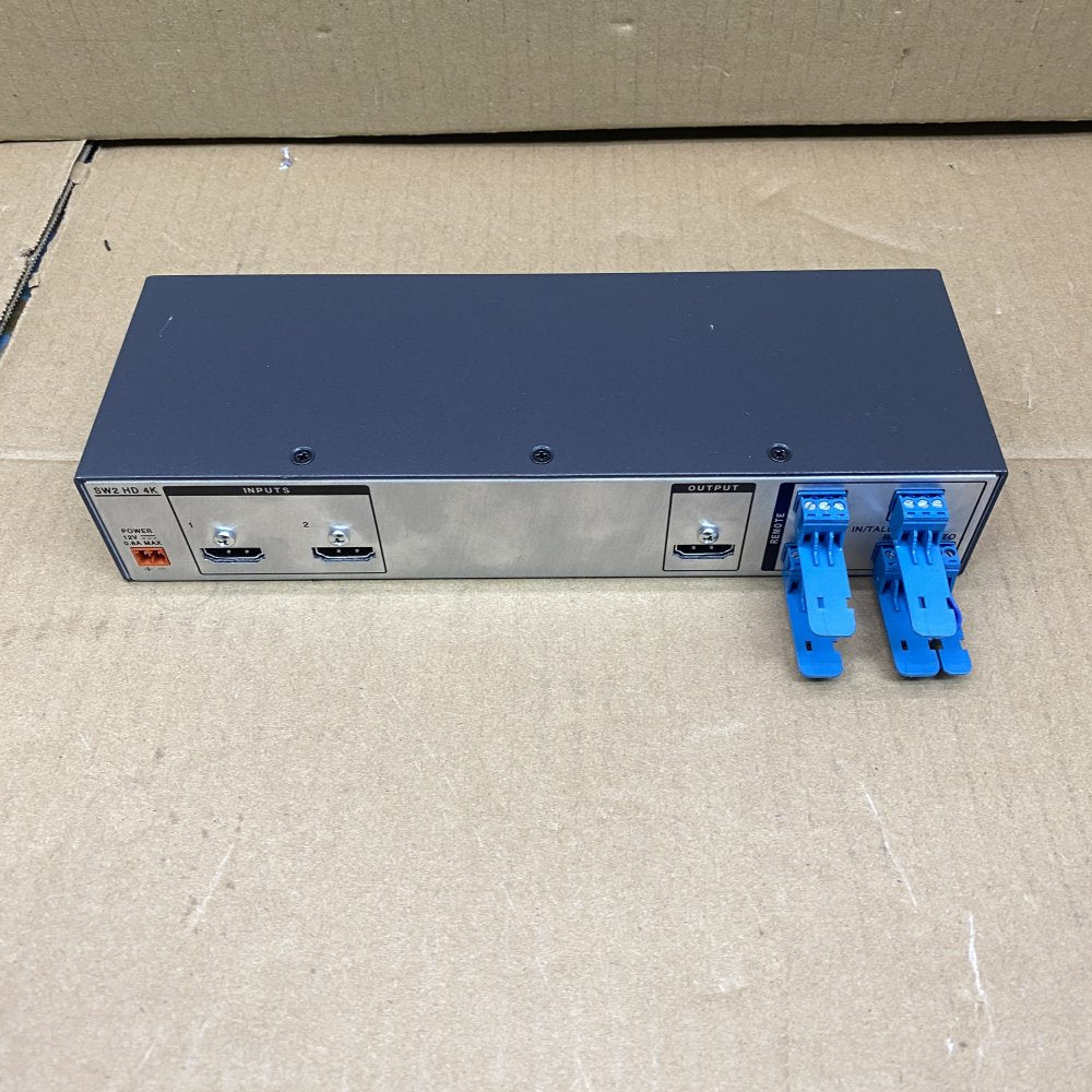 Extron SW2 HD 4K HDMI Switcher 2x1 UHD HDR 60Hz Auto Input, No Power Supply