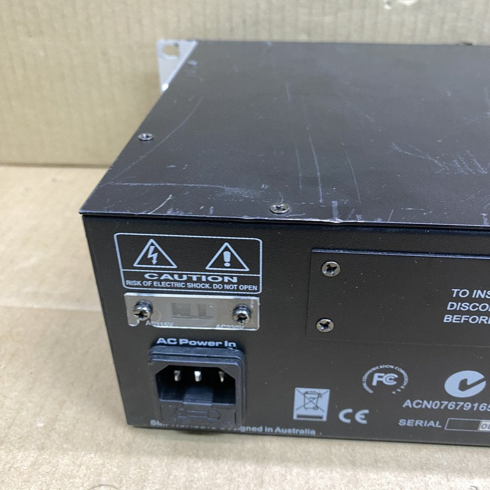 Professional Optical Compressor, 8-Channel SM Pro Audio OC8E, ADAT Output