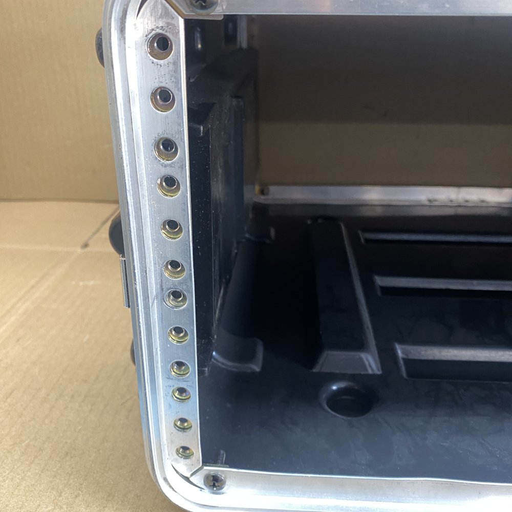 4U Rack Case Shockproof ABS Lockable Universal 19" Stackable Unit Road Studio