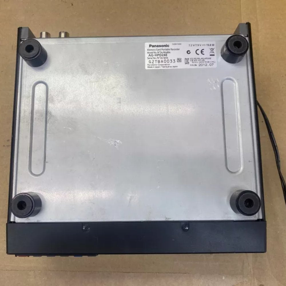 Panasonic AVC-Intra Deck Recorder AG-HPD24 SDI HDMI Broadcast 1080p