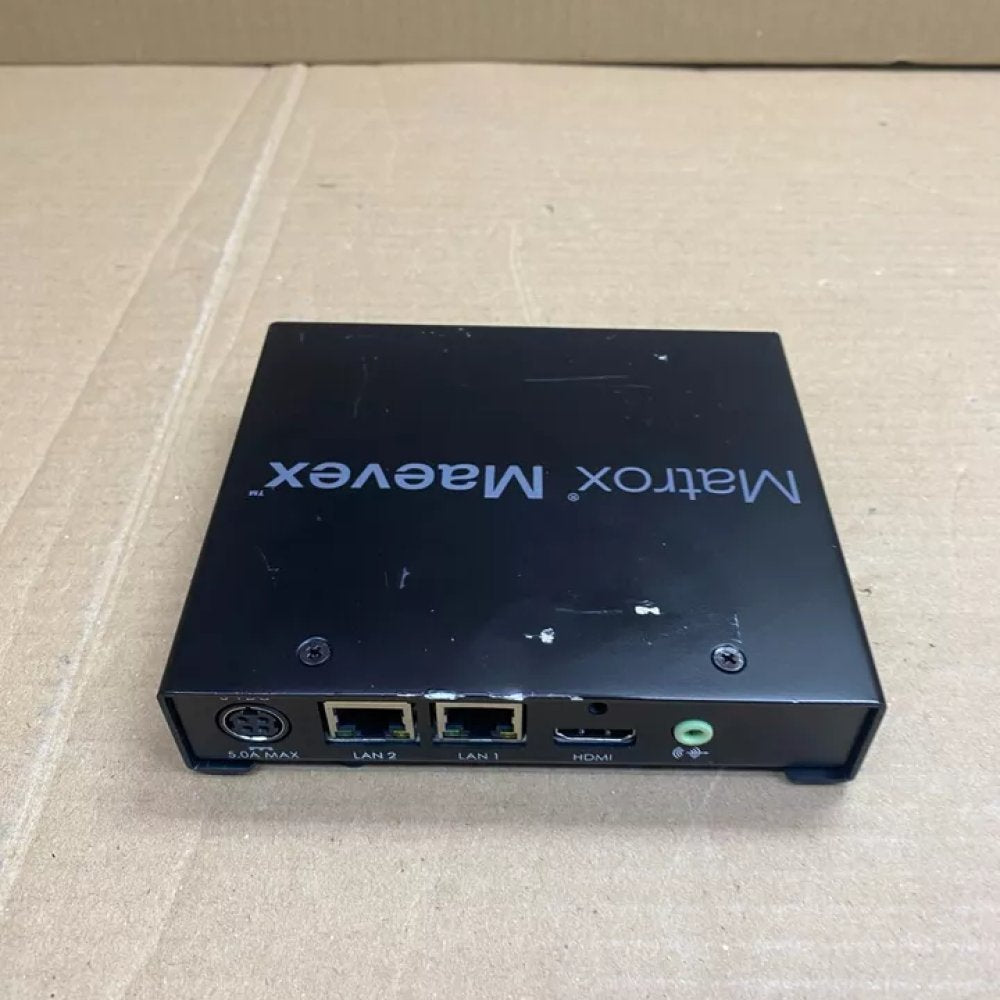 Broadcast Decoder H.264 Matrox Maevex D5150 HDMI Ethernet 1080p Streaming