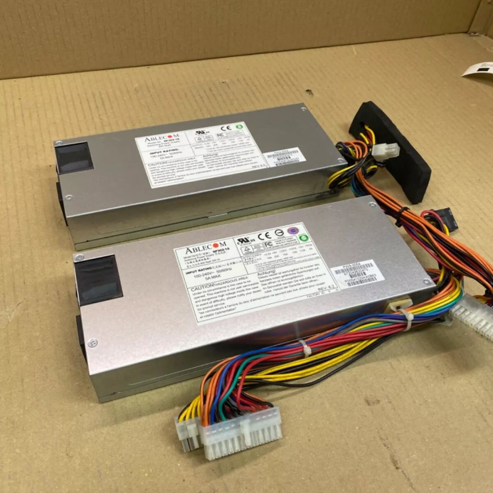 Server Power Supply, Supermicro PWS-0054 SP302-1S 1U 300W, Rack-Mount, 80 PLUS B
