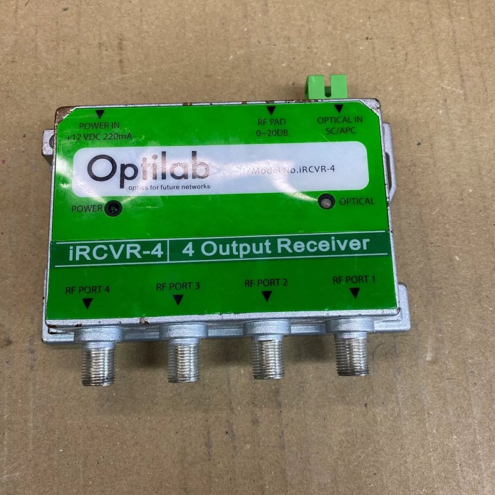 HFC PON Deep Fiber Optical Receiver, Optilab iRCVR-4, Compact Design