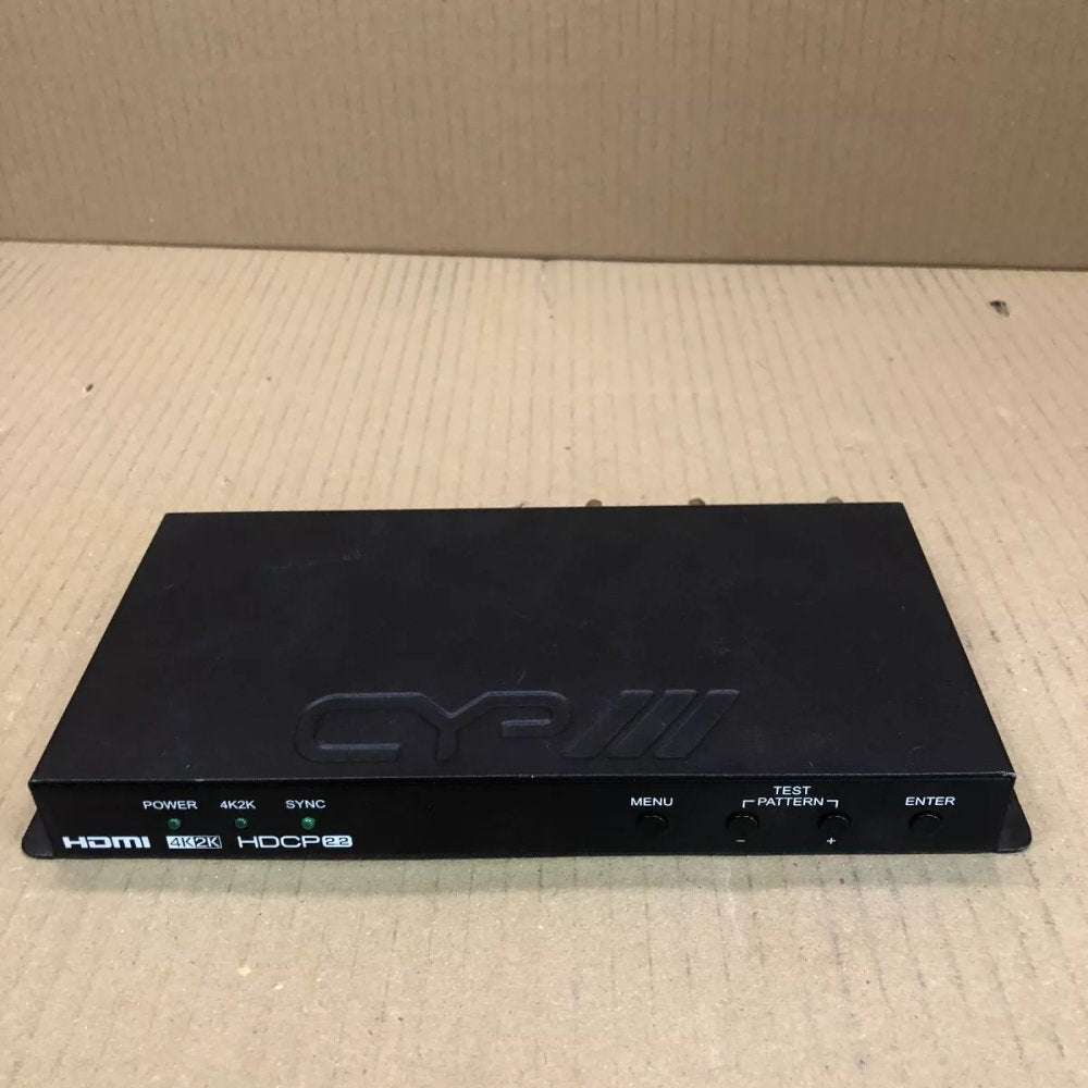 Professional 4K Scaler HDCP 2.2 HDMI Converter CYP SY-4KS4K22, Dual Outputs