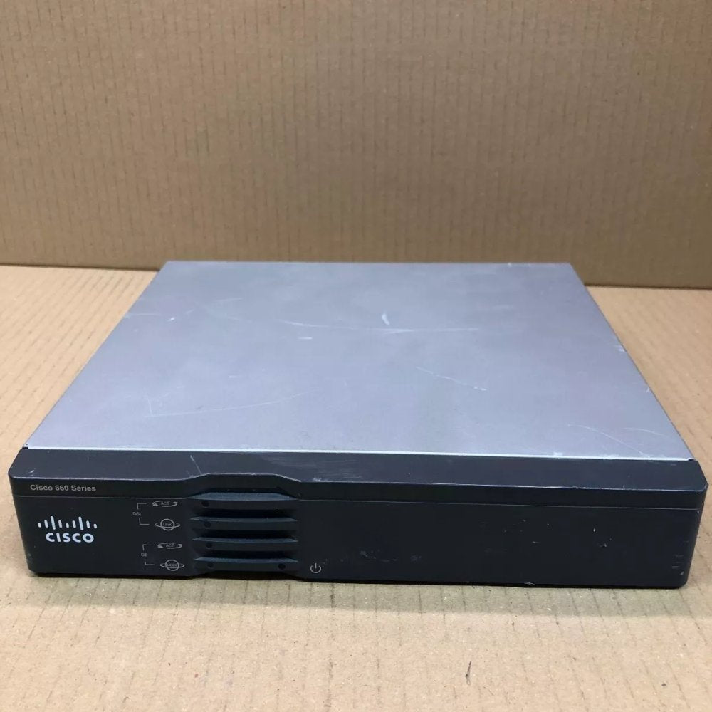 Secure VDSL2 ADSL2+ Router, Cisco 867VAE-K9 Ethernet Connectivity