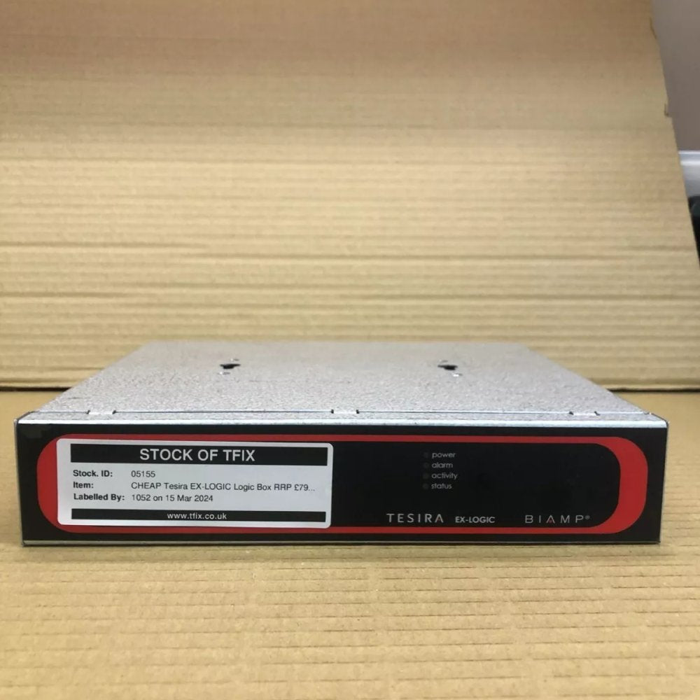 Professional AVB PoE Logic Box Biamp Tesira EX-LOGIC 16 IO Serial Port