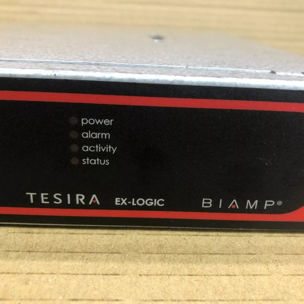 Professional AVB PoE Logic Box Biamp Tesira EX-LOGIC 16 IO Serial Port