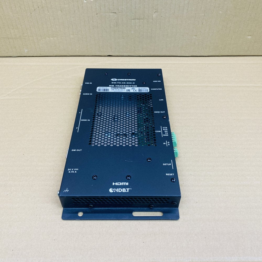 DigitalMedia Transmitter Crestron 4K HDR HDMI VGA HDBaseT DM-TX-4K-302-C