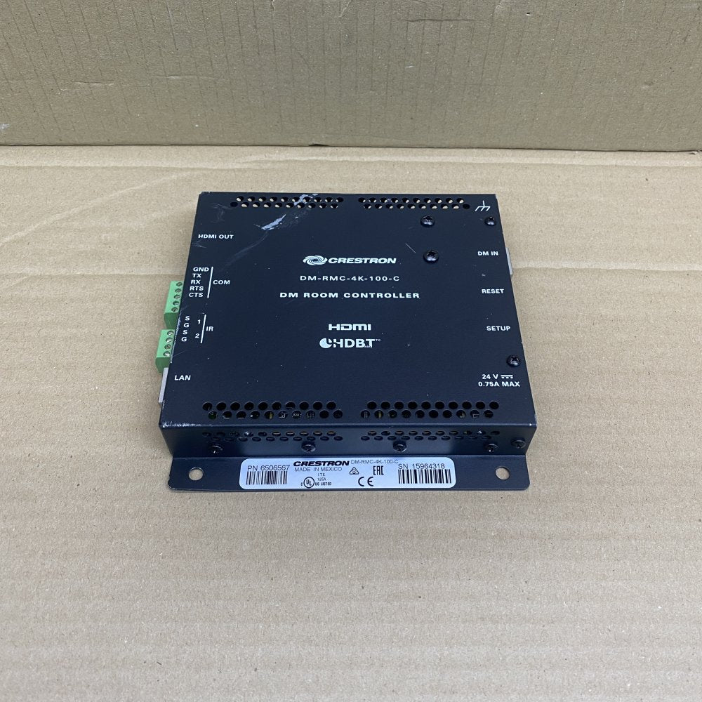 4K HDMI Receiver Controller, Crestron DM-RMC-4K-100-C, 60Hz Connection