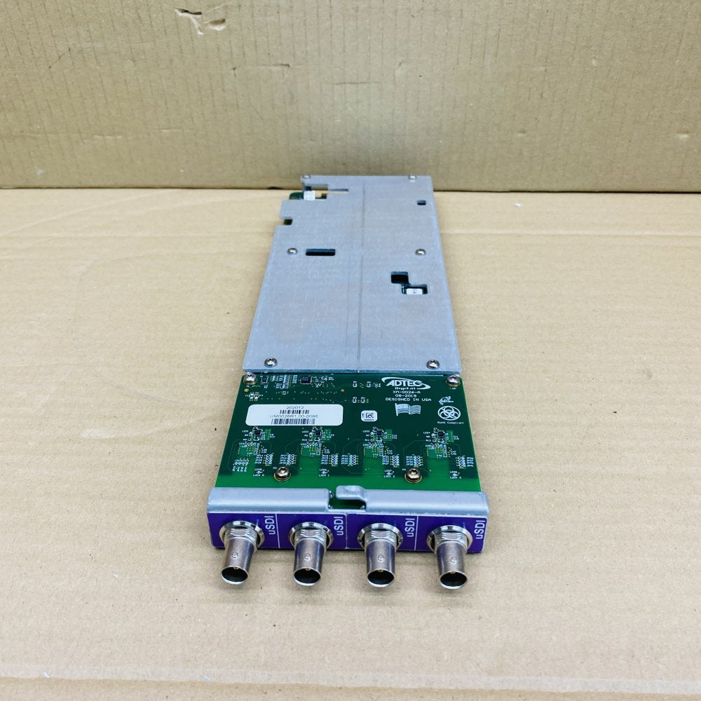 Video Decoder Carrier ADtec Digital 4x 3G-SDI BNC Outputs Redundancy