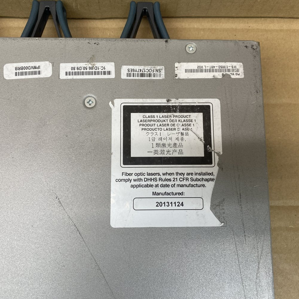 Industrial Ethernet Switch Cisco Catalyst 3850 48-Port PoE UPOE Rack-Mount