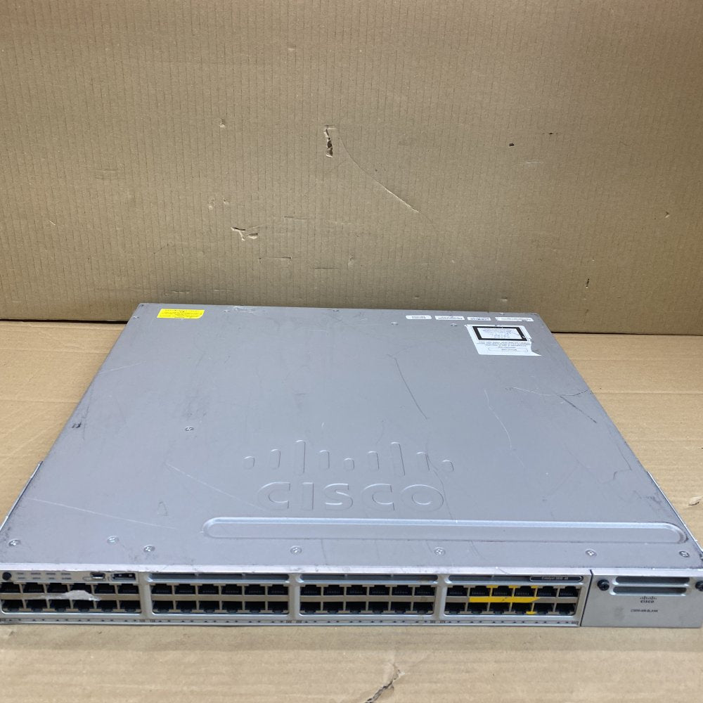 Industrial Ethernet Switch Cisco Catalyst 3850 48-Port PoE UPOE Rack-Mount