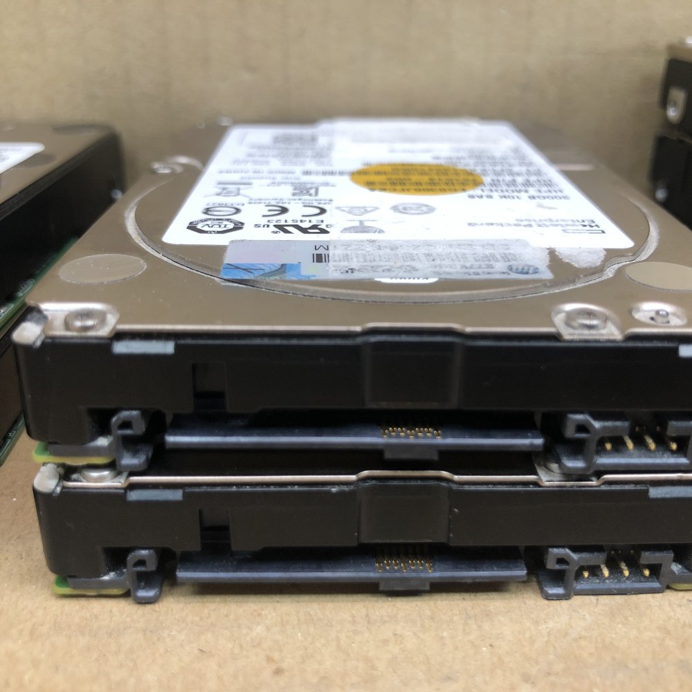 Enterprise SAS Hard Drives 10K RPM WD HP Dell JobLot 10x 12Gbps 900GB 600GB