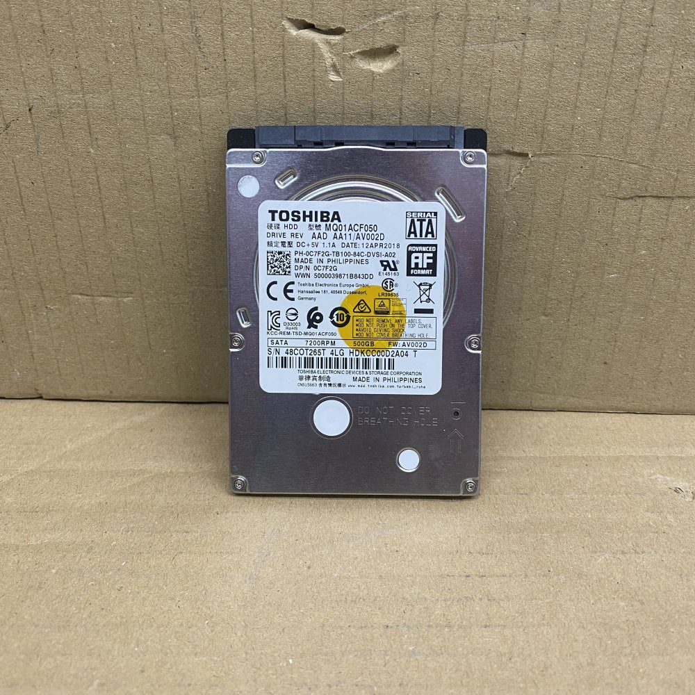 Reliable Toshiba WD HGST 2TB 7200RPM 2.5" SATA Laptop HDD Storage