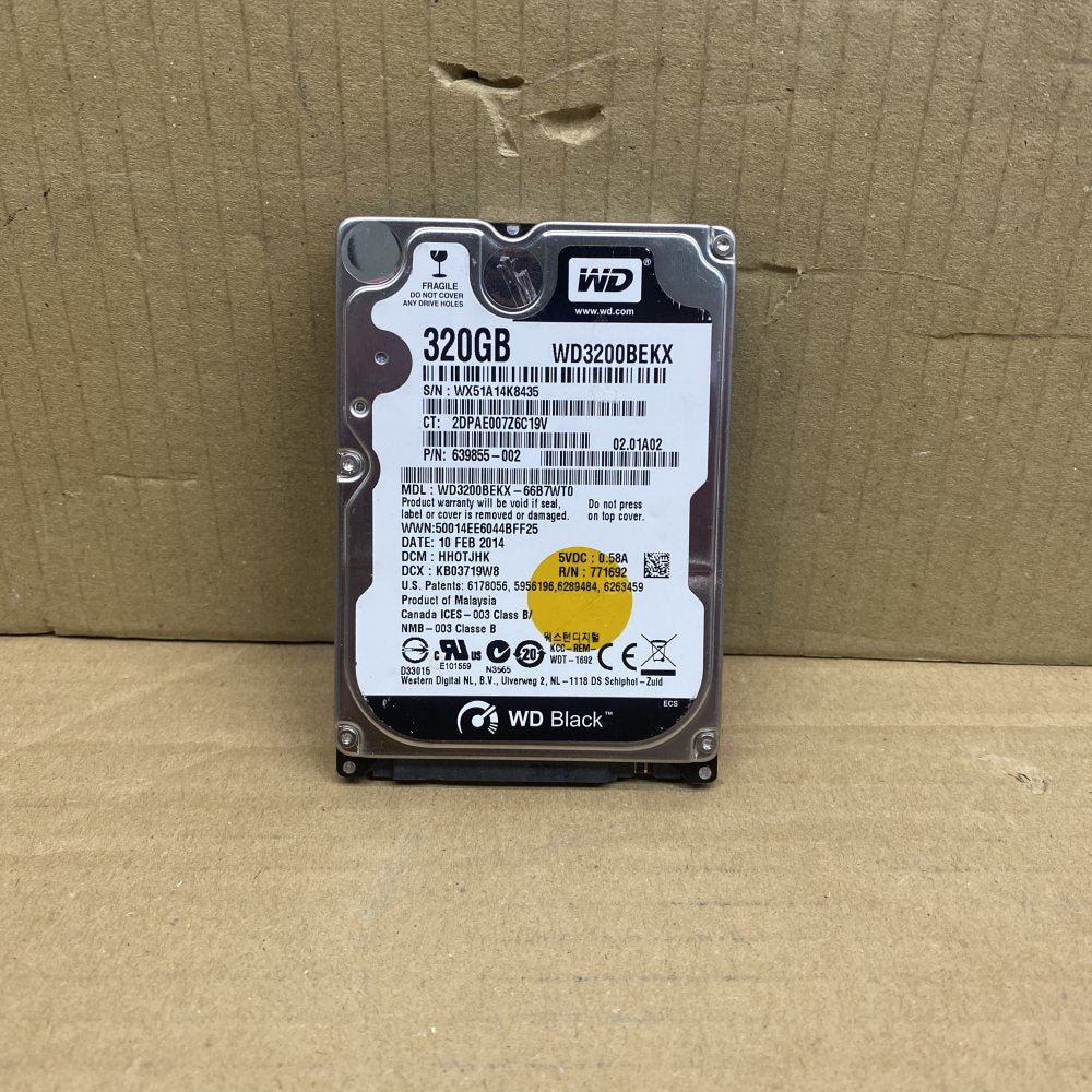 Reliable Toshiba WD HGST 2TB 7200RPM 2.5" SATA Laptop HDD Storage