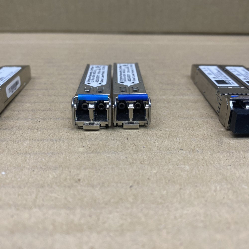 1000BASE & 10GBASE SFP Modules, 1490nm/1310nm Optical Transceiver Bundle