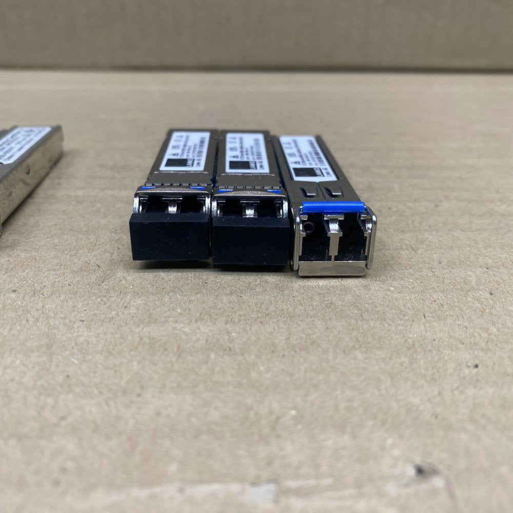 1000BASE & 10GBASE SFP Modules, 1490nm/1310nm Optical Transceiver Bundle
