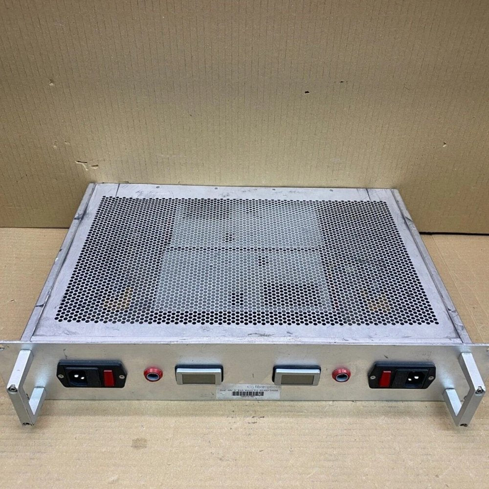 Industrial Dual -48V DC Power Supply Fiberoptions MA48D-300DR Rack-Mount
