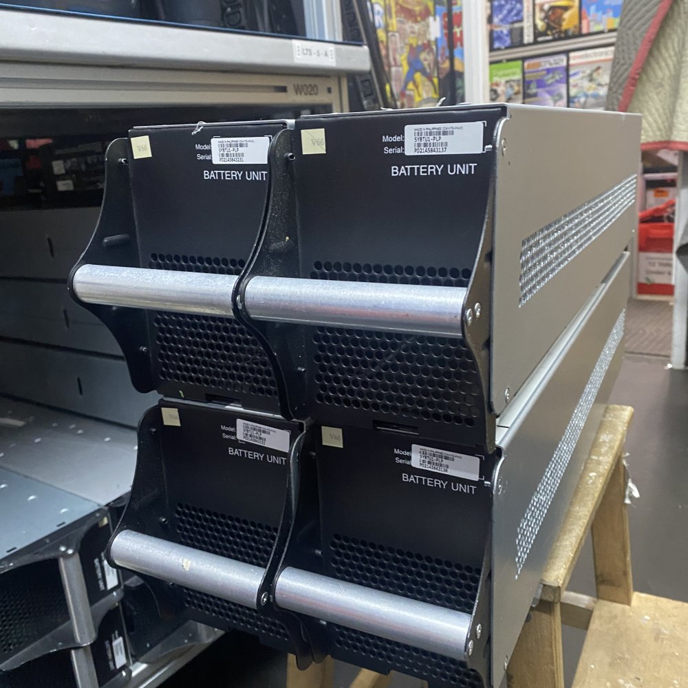 APC Battery Case Pack of 4 Industrial Rack-Mount Hot-Swap SYBTU1-PLP PX UPS
