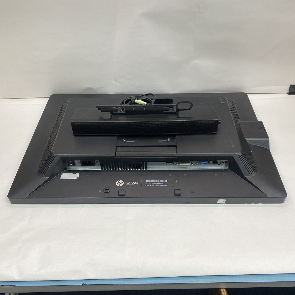 HP Monitor, Z24i 24" 1920x1200 DVI DP USB LED with LCD Speaker Bar