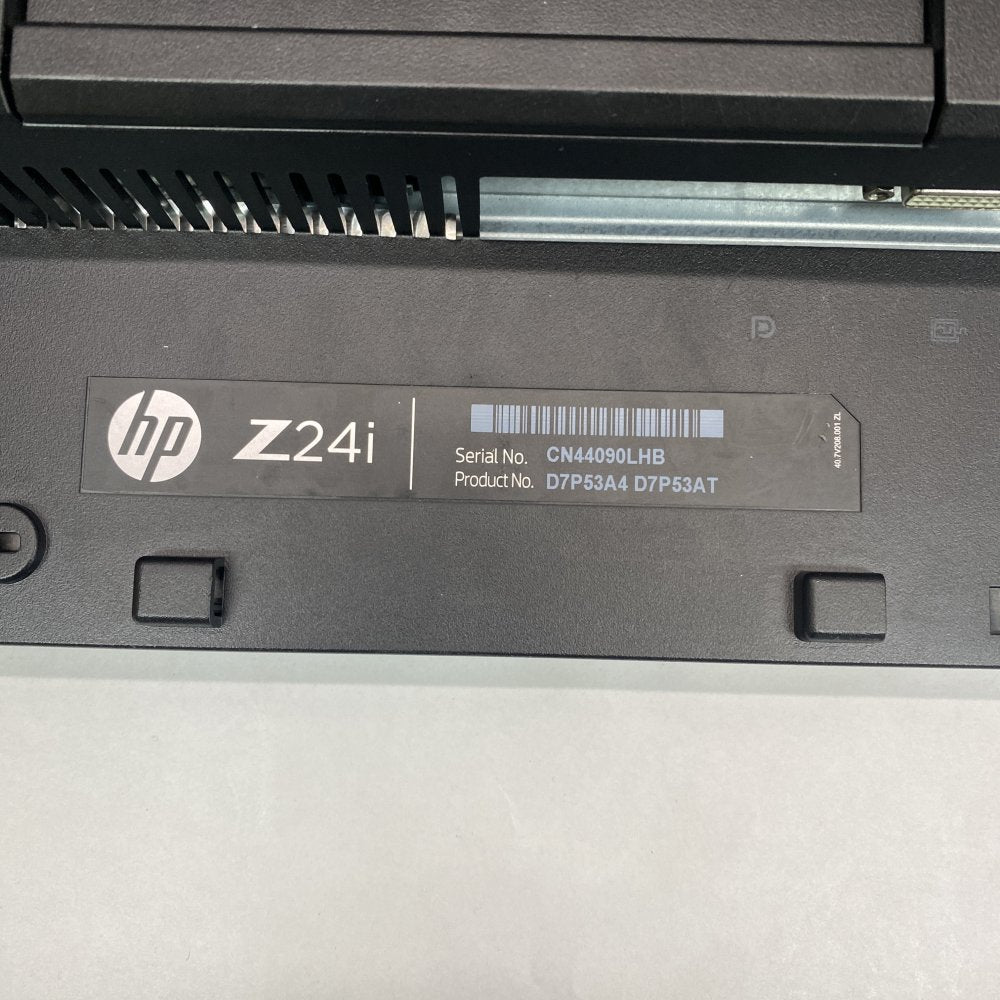 HP Monitor, Z24i 24" 1920x1200 DVI DP USB LED with LCD Speaker Bar