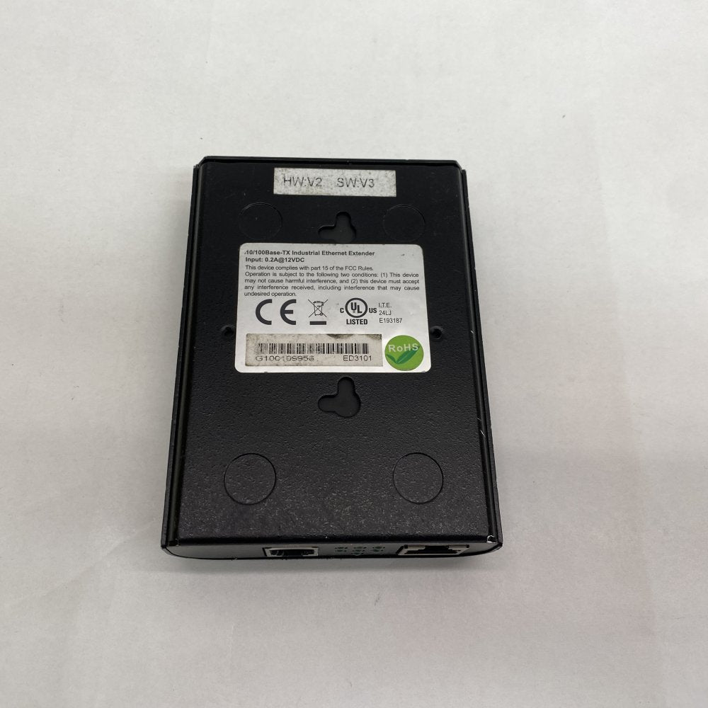 Industrial Ethernet Extender, EtherWAN ED101, 100 Mbps Unmanaged