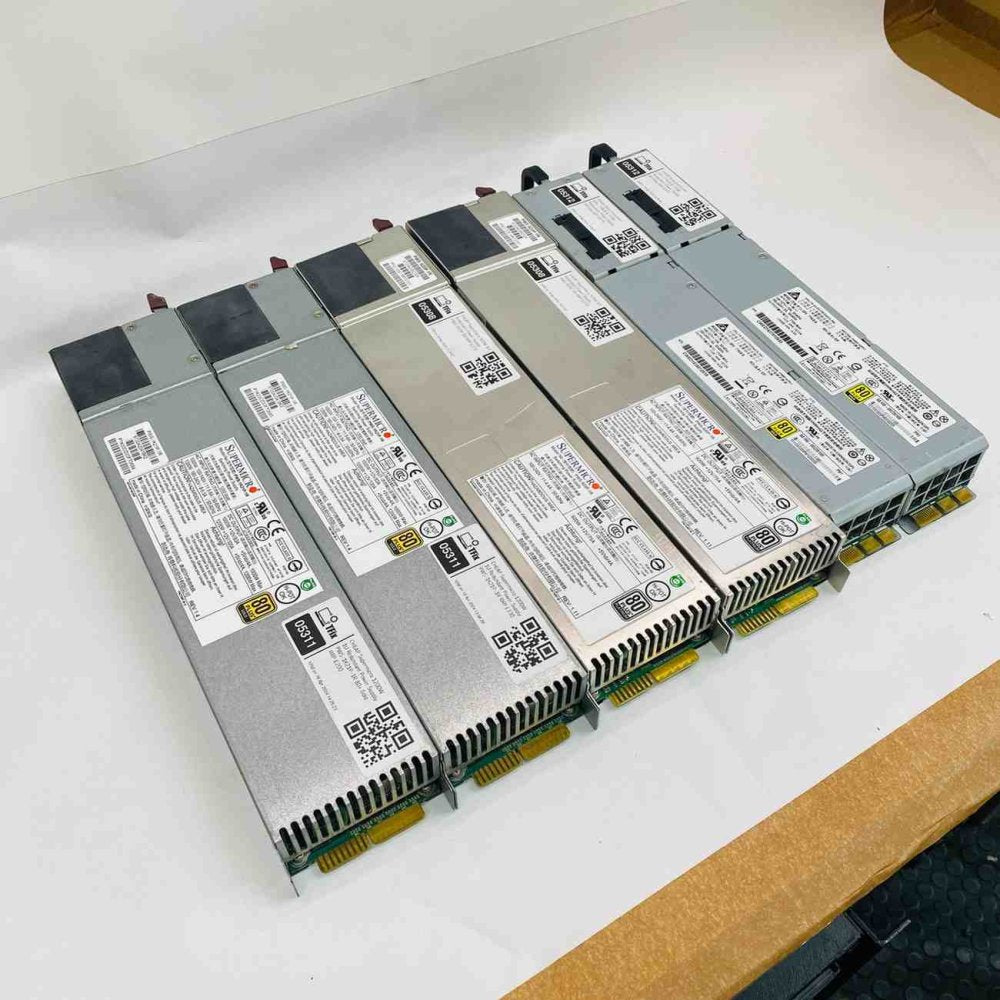 Enterprise Server PSU Bundle Supermicro Delta 80+ Gold 1200W 6 Units