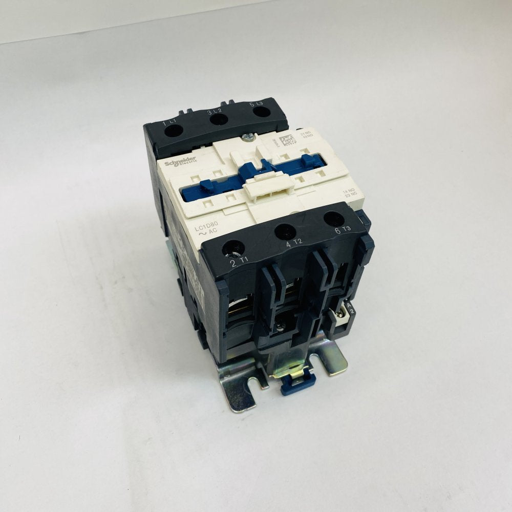 Schneider LC1D80 AC Contactor 3 Pole 80A 440V Industrial Motor Starter