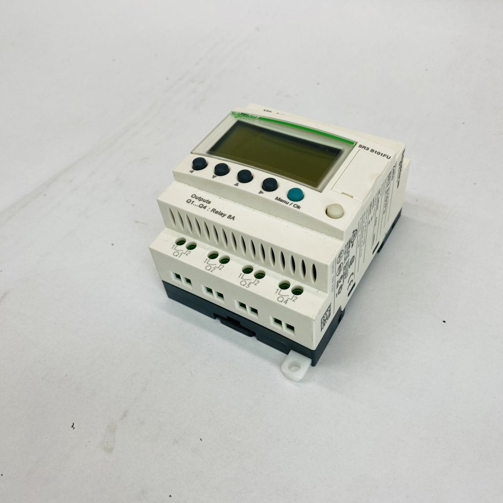 Industrial Smart Relay Schneider SR3B101FU 6 Inputs 4 Outputs 240V Modular