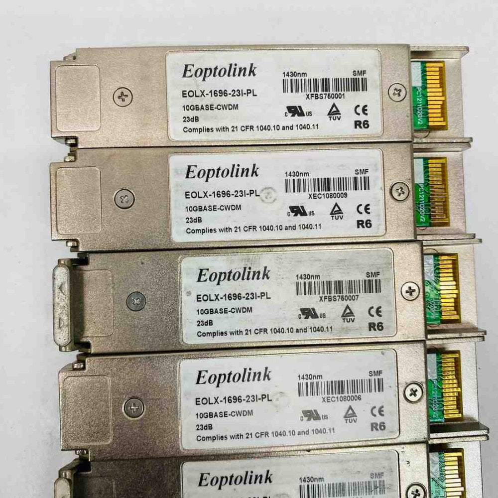 34x Eoptolink 10G XFP Optical Transceivers CWDM/BiDi 1270–1450nm SMF Lot