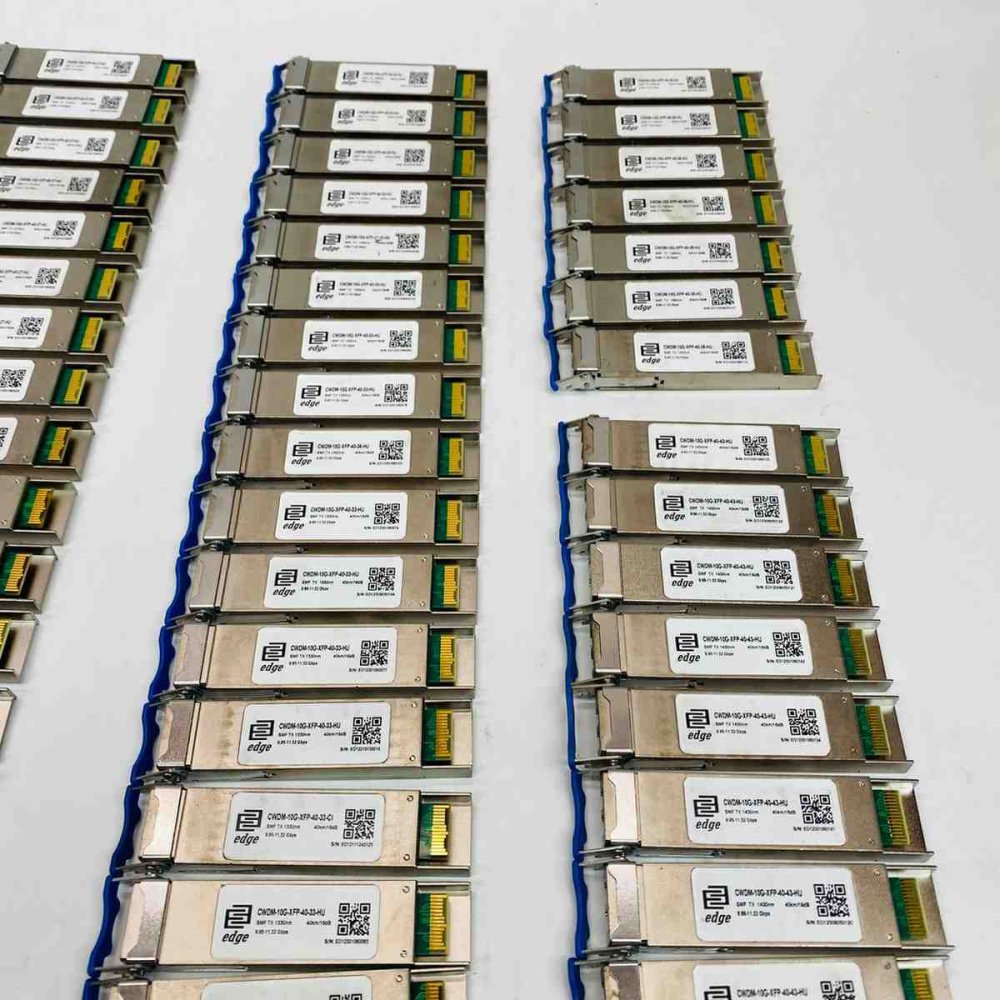Telecom 10G CWDM Transceiver Edge-Core XFP SMF LC 40km 65 Modules