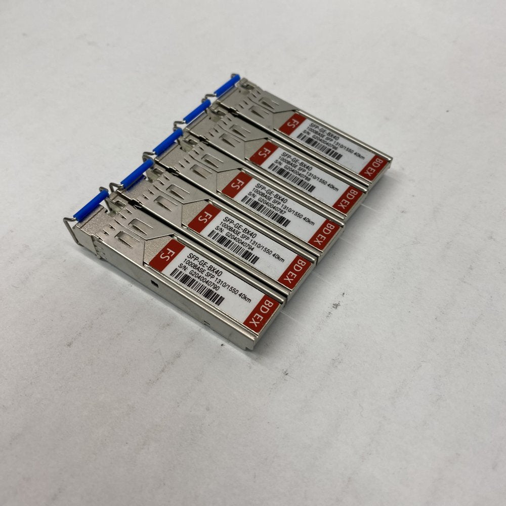 F5 SFP-GE-BX40 1000BASE-BX SFP Transceiver 1310nm Tx / 1550nm Rx, 40km LC SMF