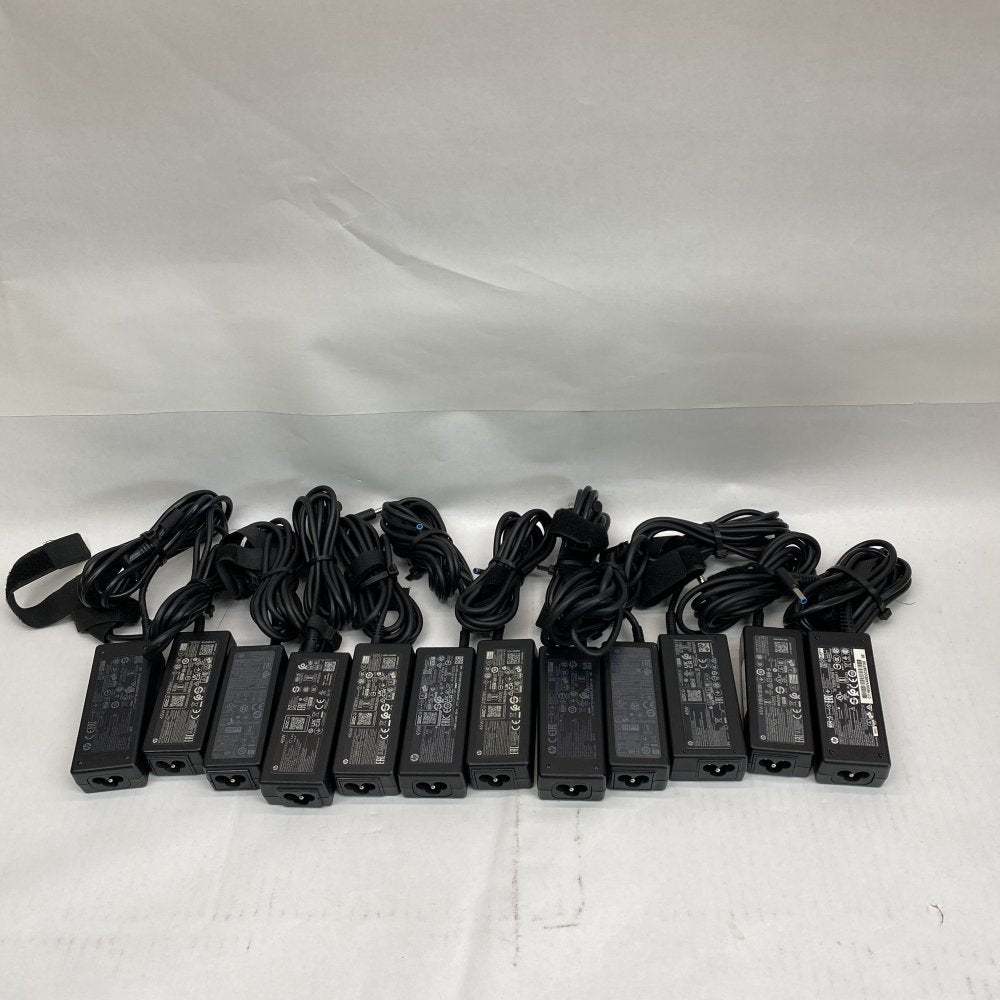 OEM HP 45W Blue Tip Laptop Charger Bundle 12x AC Adapter Compact Reliable