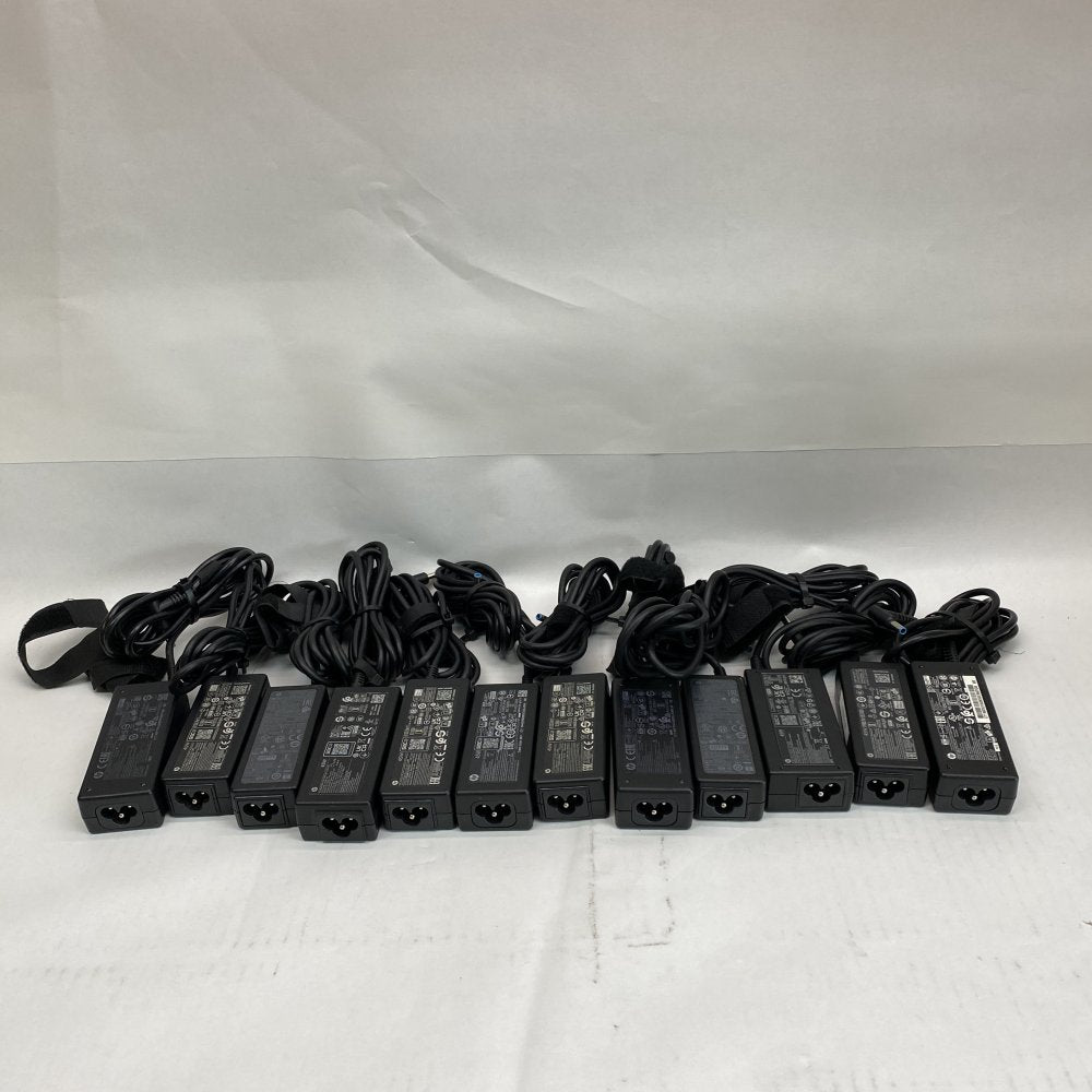 OEM HP 45W Blue Tip Laptop Charger Bundle 12x AC Adapter Compact Reliable