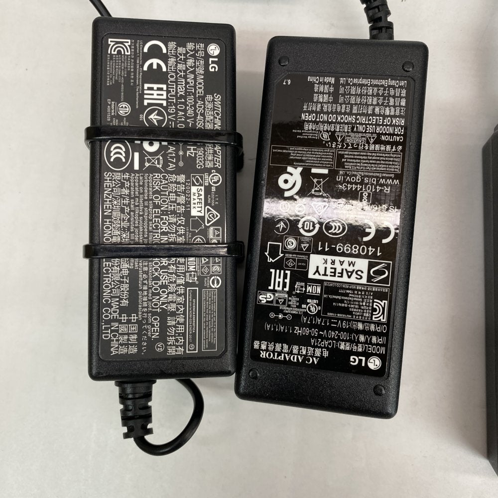 Lot of 9 Genuine HP & LG 45W Laptop Chargers – Mixed Models