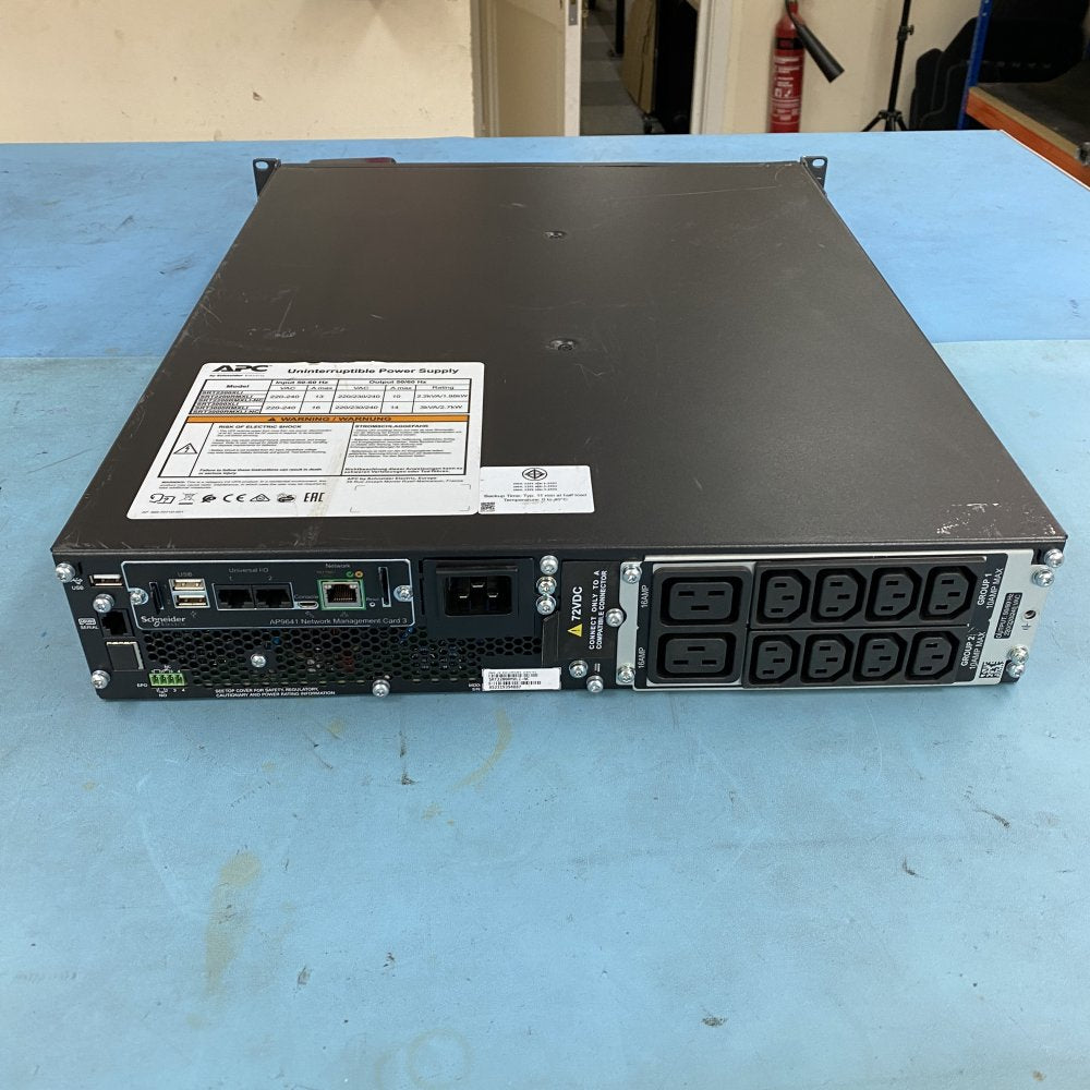 Professional Rackmount UPS APC Smart-UPS SRT2200RMXLI-NC 2.2kVA LCD
