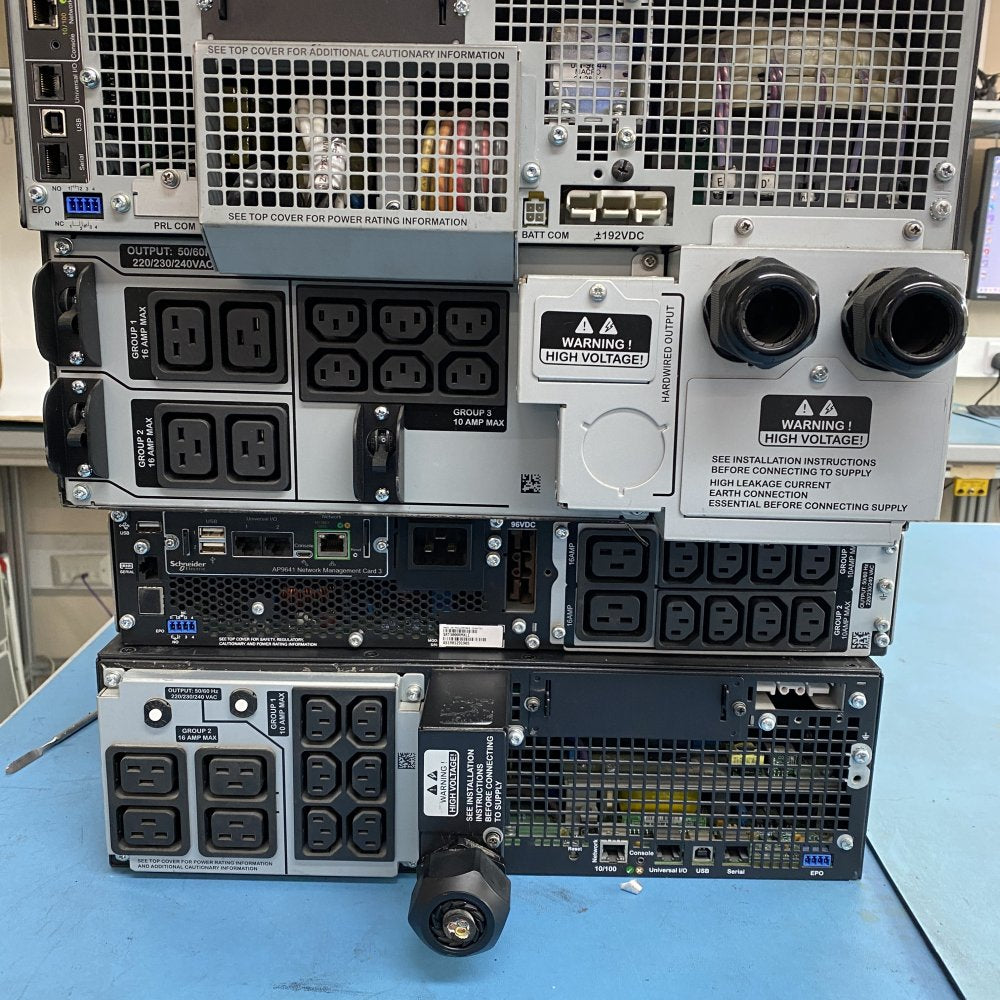 Rack-Mount UPS Bundle APC SRT10KRMXLI 5KRMXLI 3000RMXLI High Efficiency
