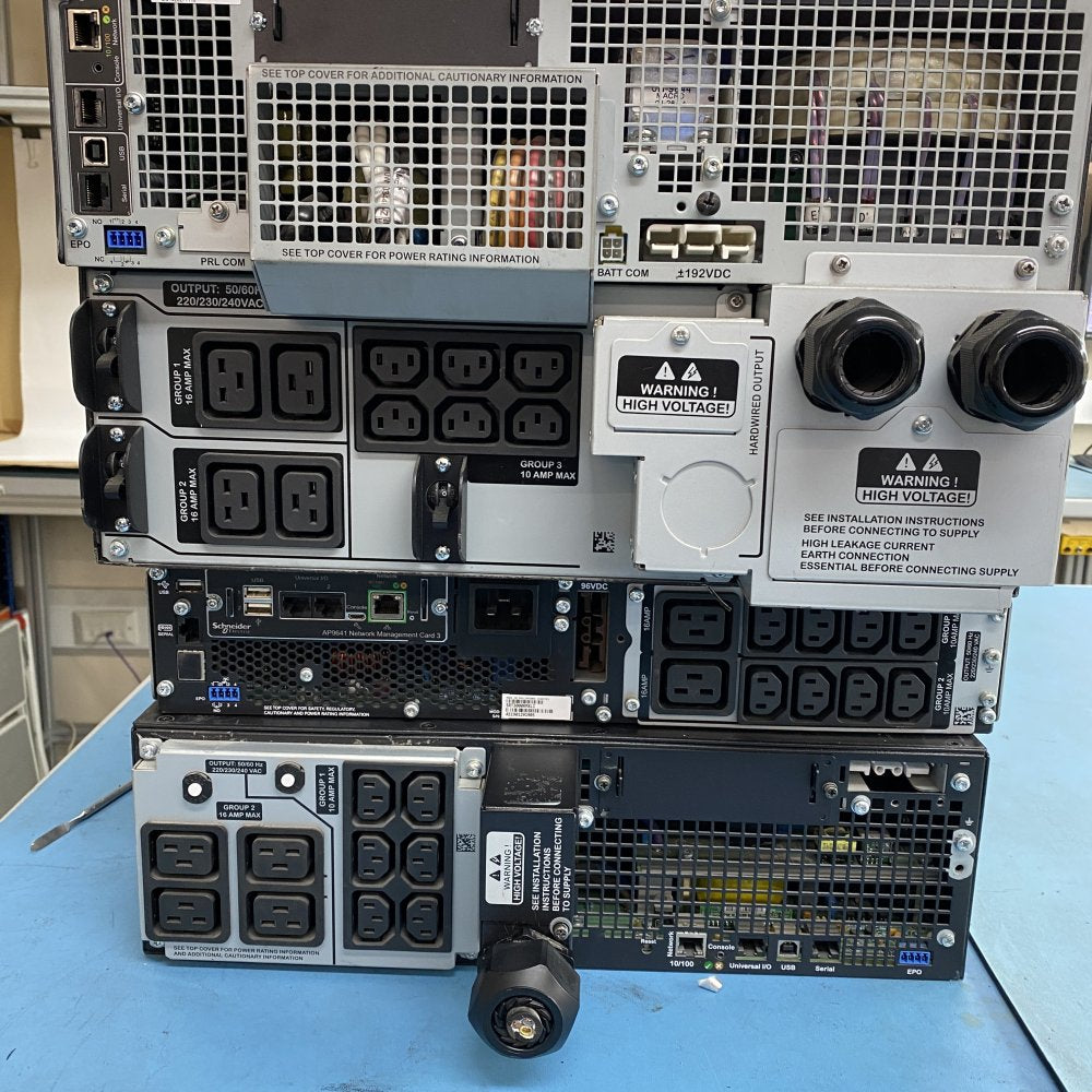 Rack-Mount UPS Bundle APC SRT10KRMXLI 5KRMXLI 3000RMXLI High Efficiency