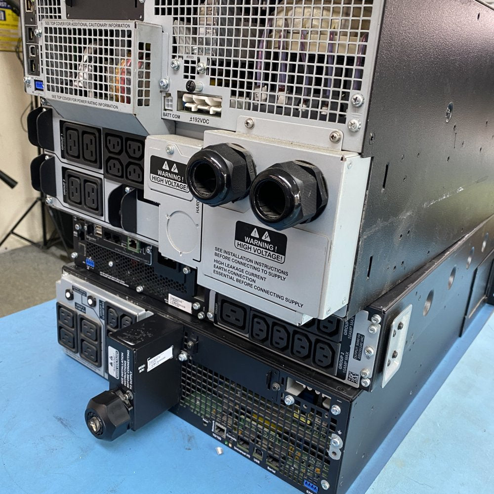 Rack-Mount UPS Bundle APC SRT10KRMXLI 5KRMXLI 3000RMXLI High Efficiency