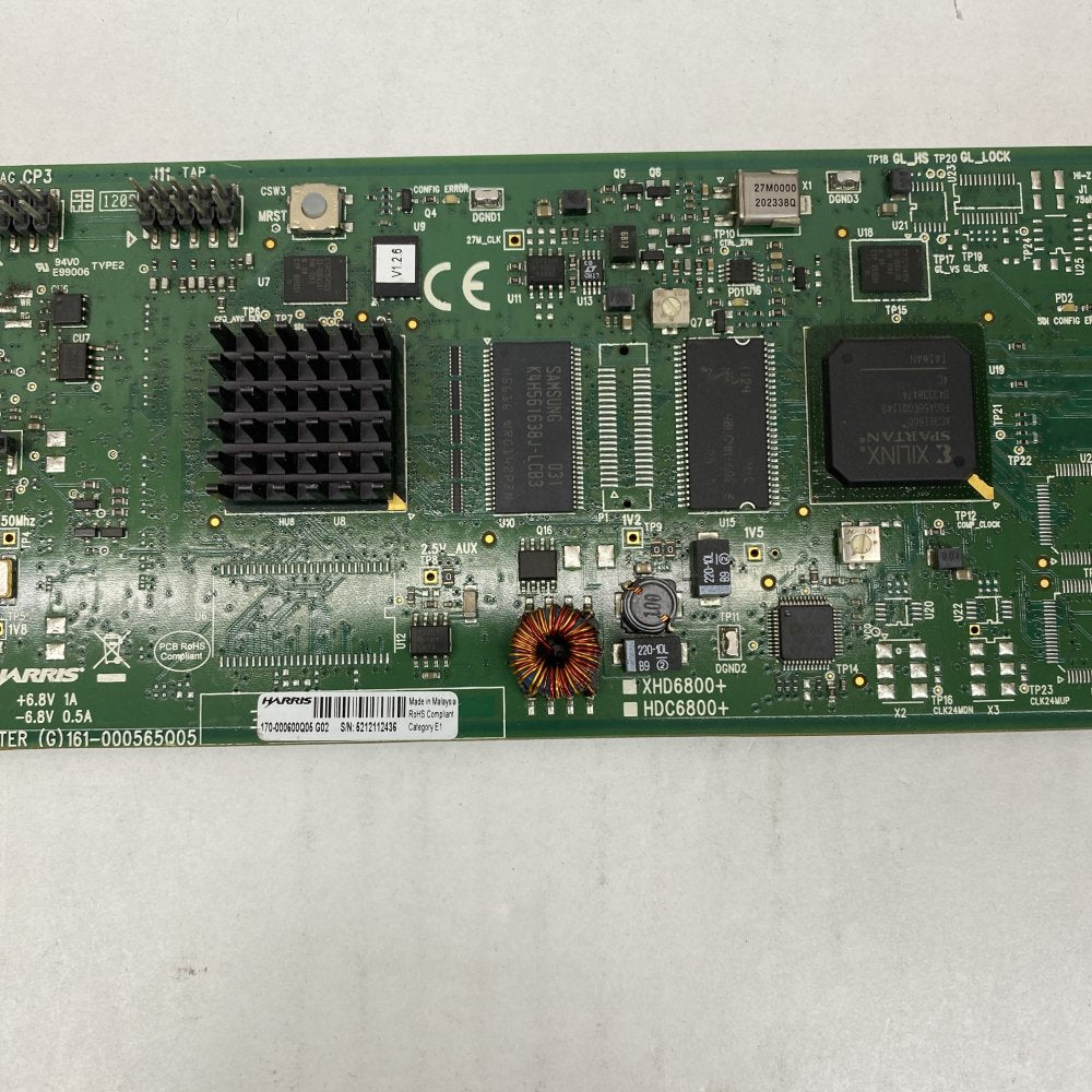 Harris 6800+ XHD/HDC SD-HD Video Converter Board – Xilinx FPGA, HDC6800+