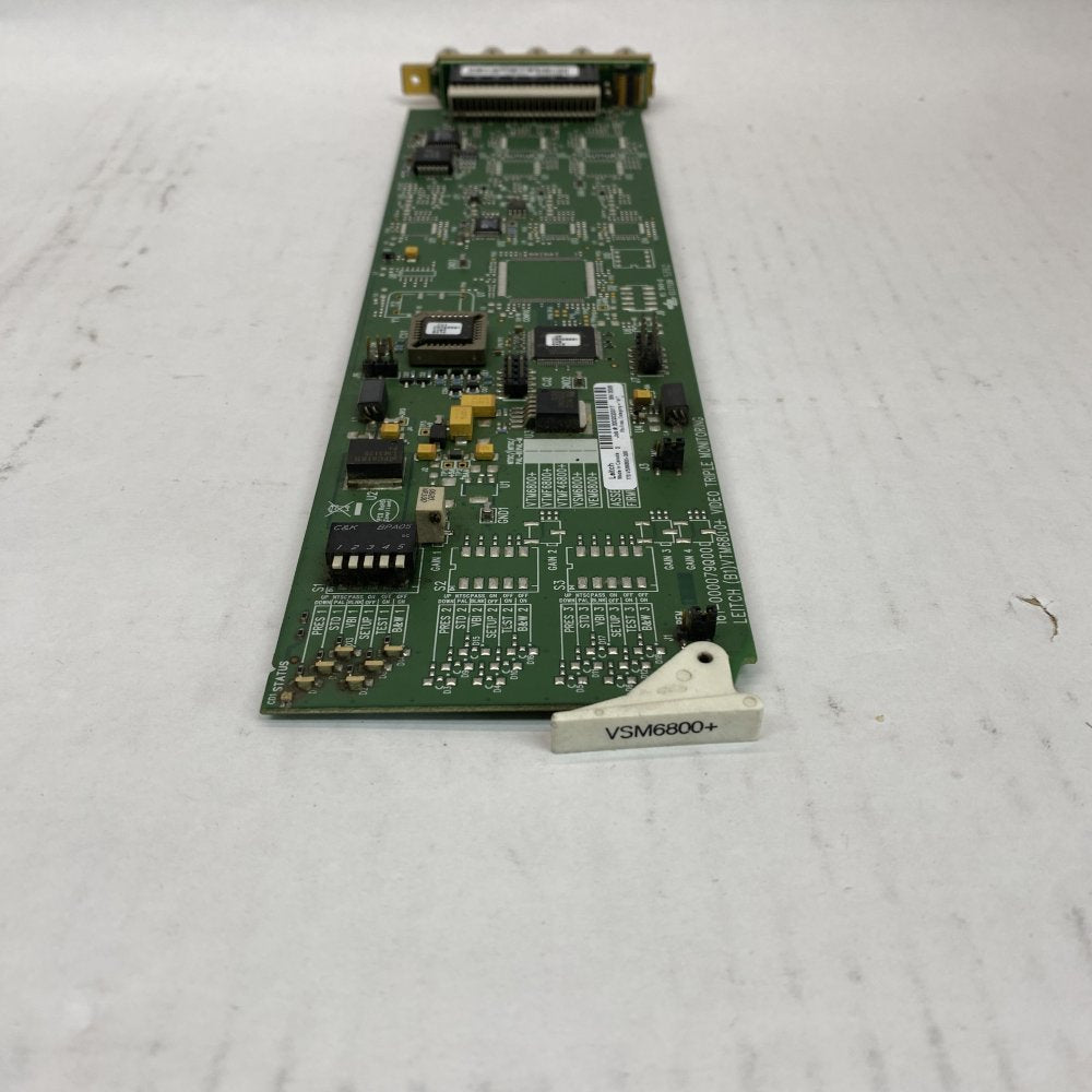 Professional Triple Monitoring Card Leitch VSM6800+ SDI Composite BNC