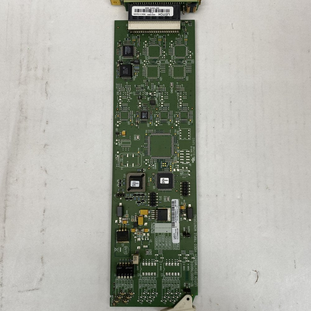 Professional Triple Monitoring Card Leitch VSM6800+ SDI Composite BNC