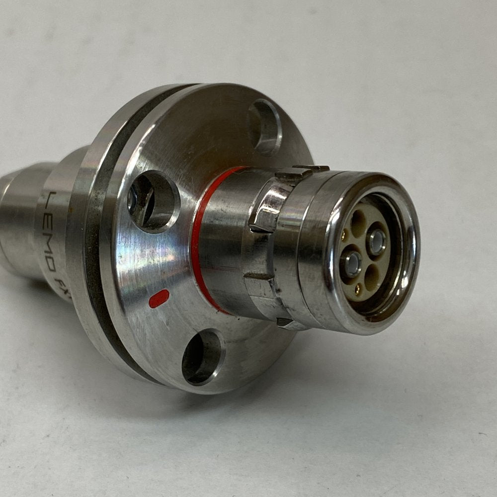 Broadcast SMPTE Hybrid Fiber Power Connector LEMO FXW 3K.93C.YSE 4-Way