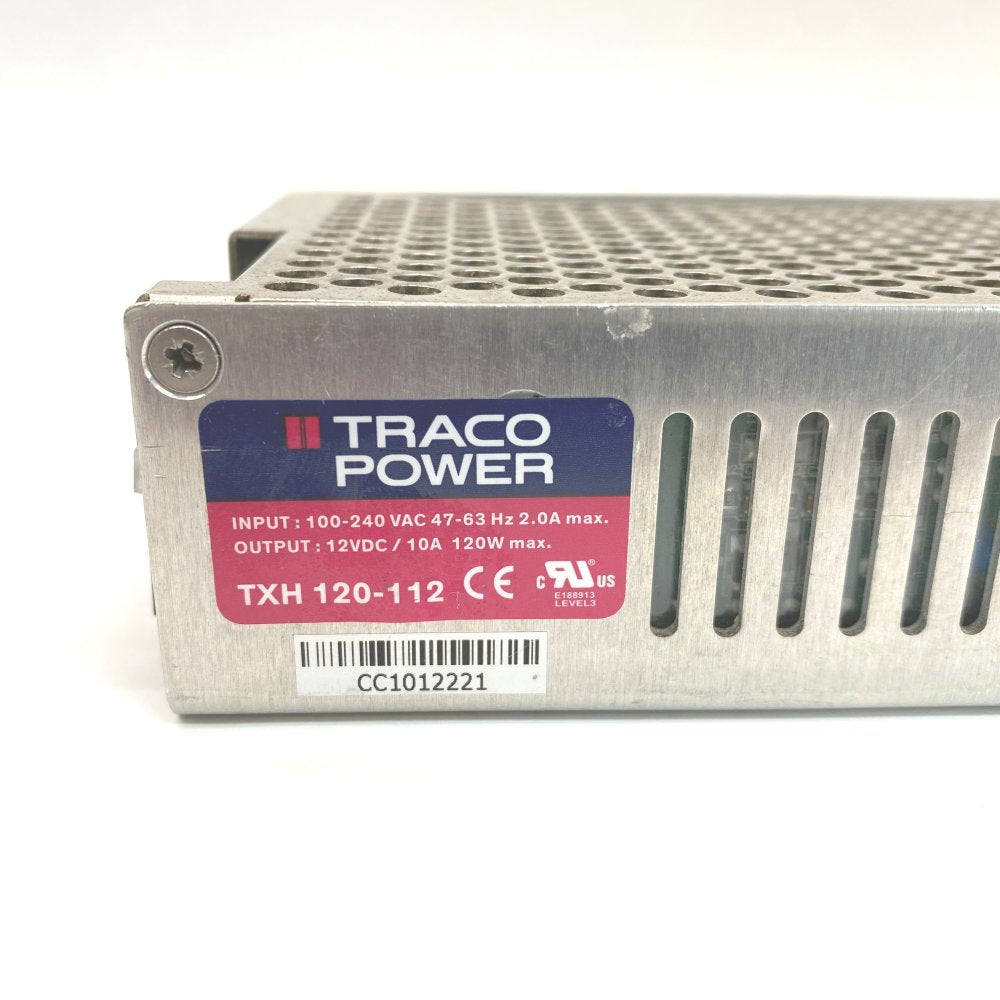 Traco‑Power TXH 120‑112 12 V DC 120 W Switching Power Supply – Used