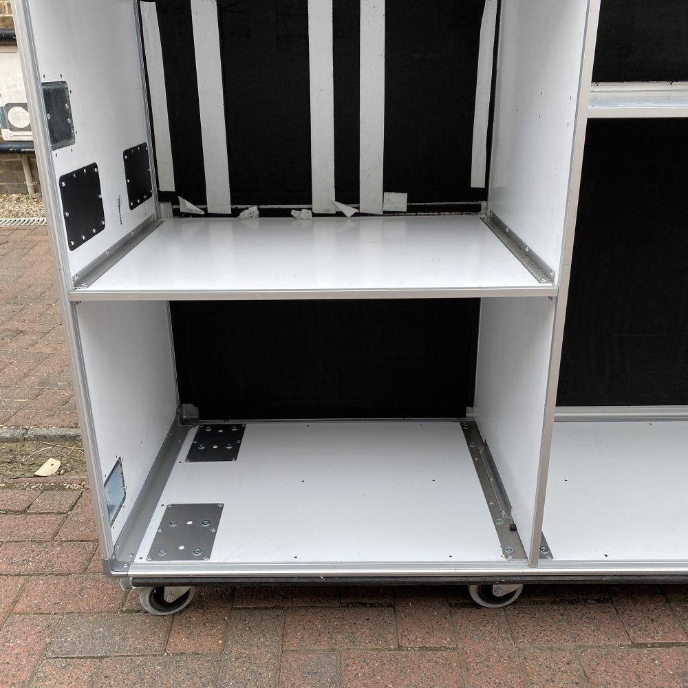 Large Wheeled ATA‑Style Flight Case Storage Cabinet on Castors