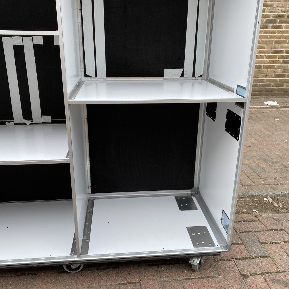 Large Wheeled ATA‑Style Flight Case Storage Cabinet on Castors