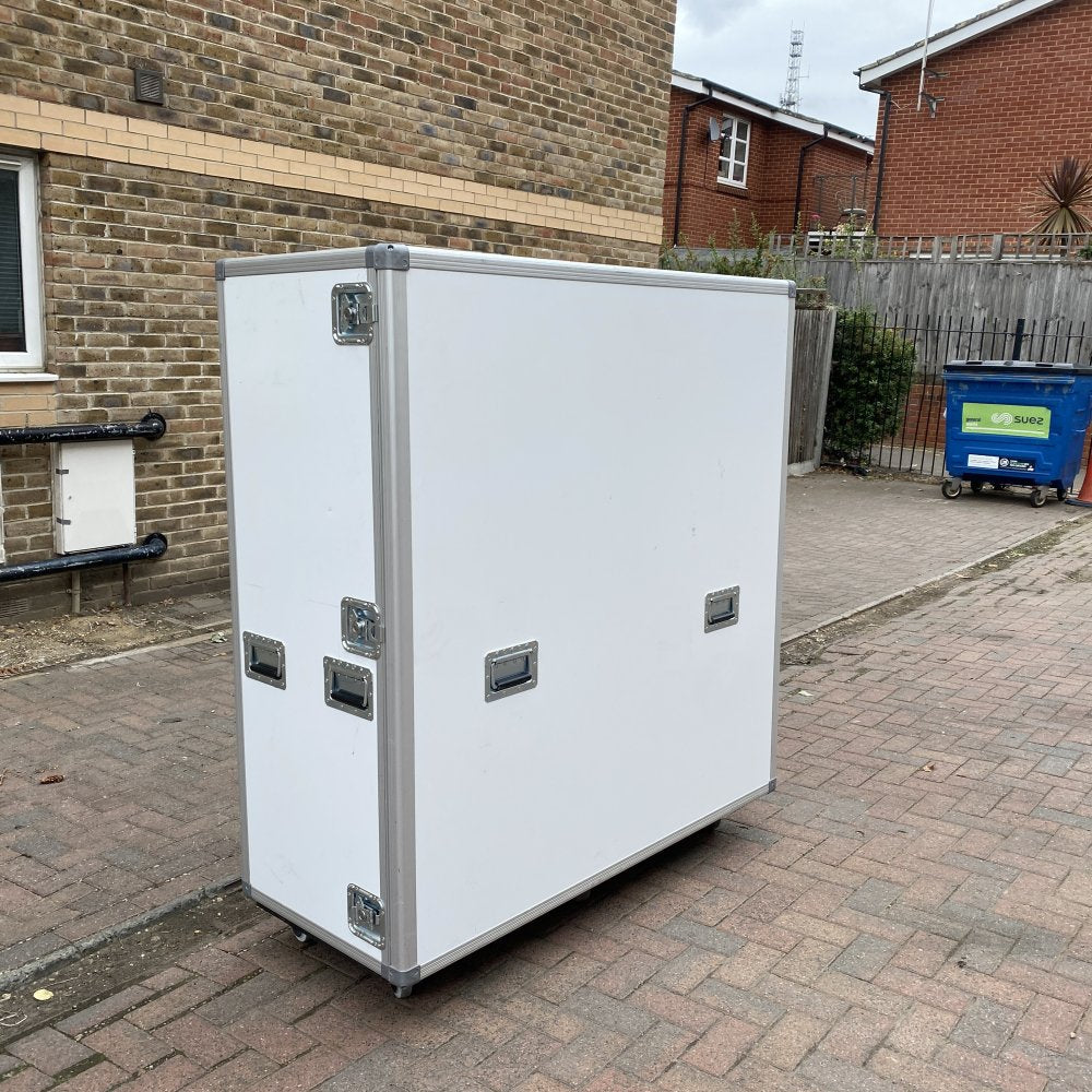 Large Wheeled ATA‑Style Flight Case Storage Cabinet on Castors