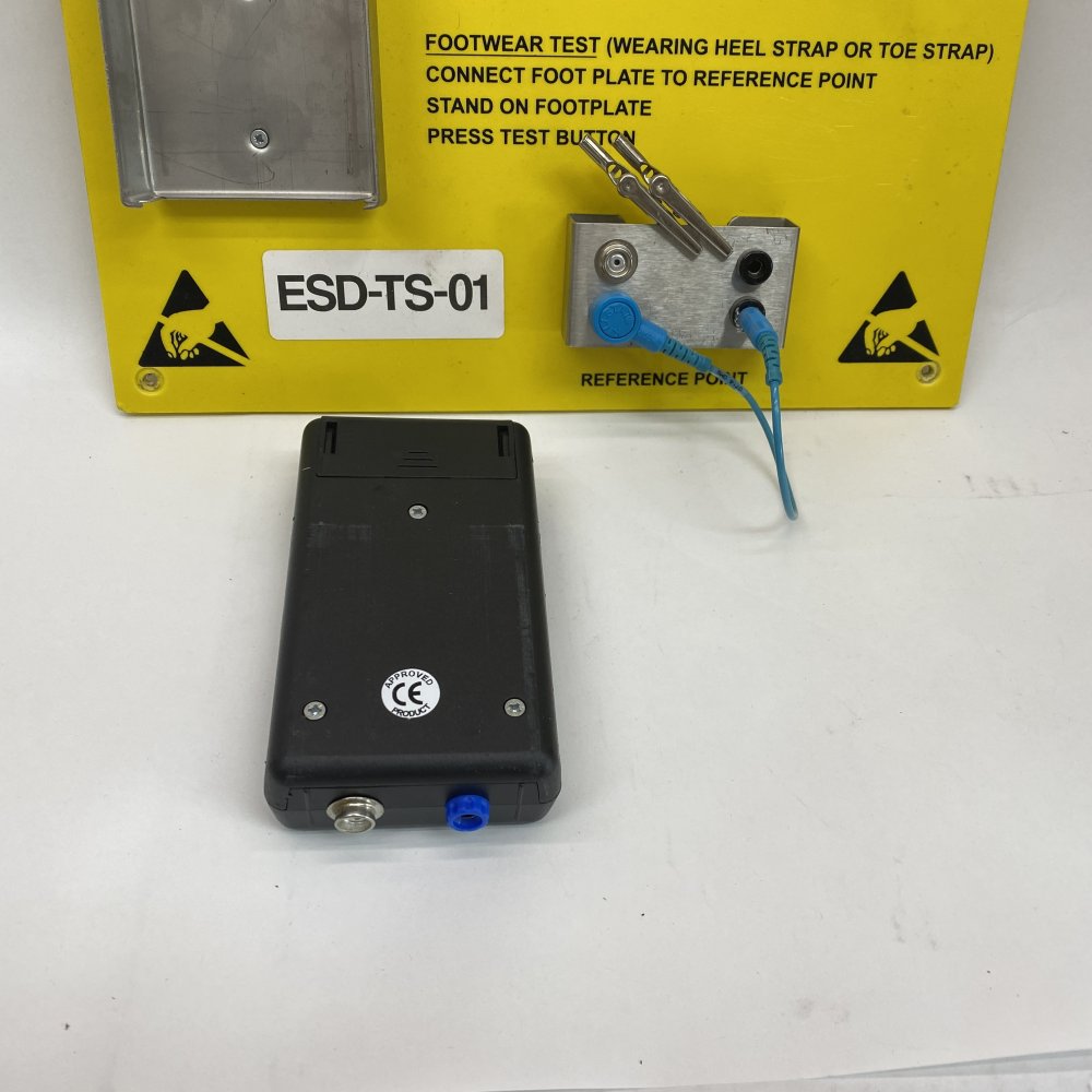 ESD Wrist Strap & Footwear Tester Test Station ESD‑TS‑01 IEC 61340 Tester